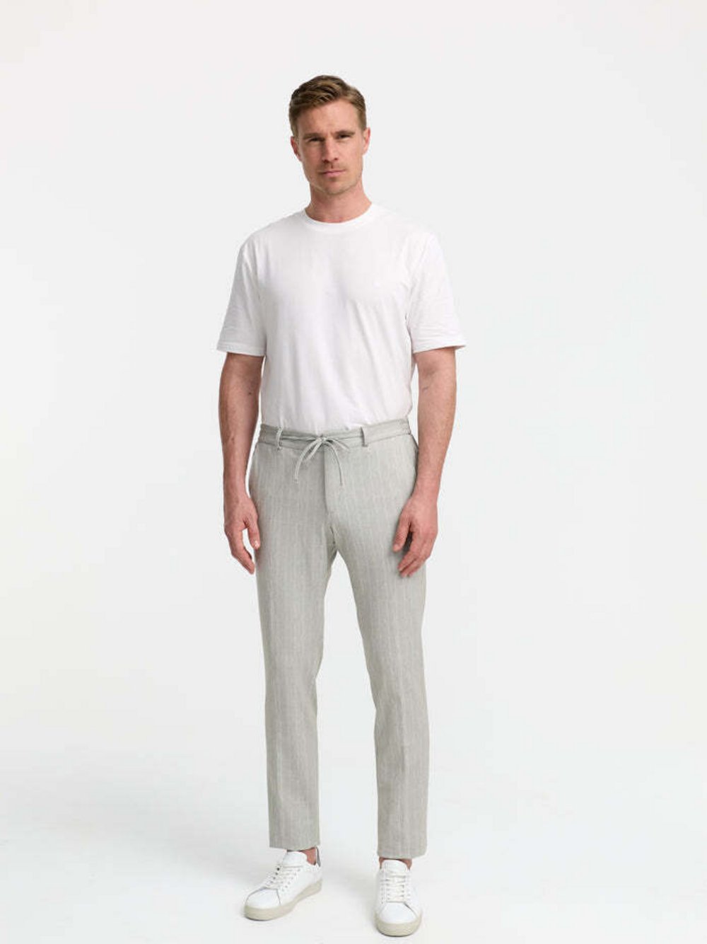 Zuitable Baukasten-Hose -DiSpartaflex SE Herren Jersey grau gemustert, 48