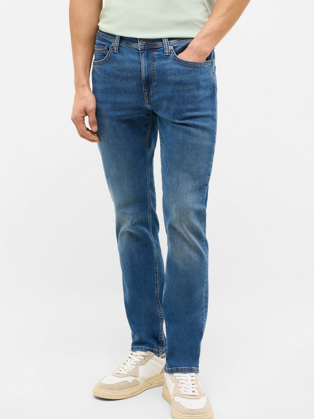 Mustang Jeans Herren Baumwolle blau, 38-30