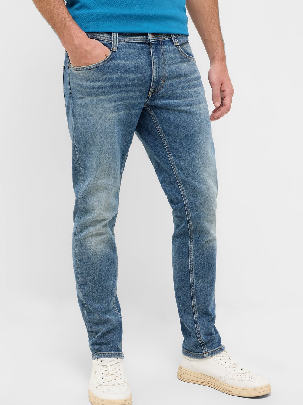 Thumbnail - Mustang Jeans Herren Baumwolle blau, 32-34