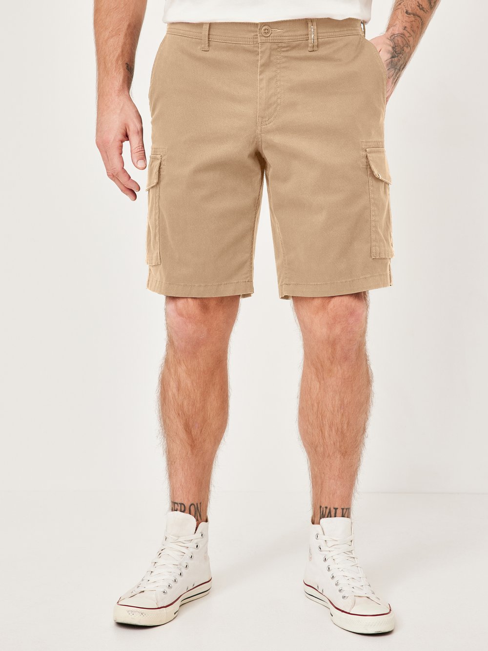 Thumbnail - Redpoint Cargobermuda Herren Baumwolle beige, 54
