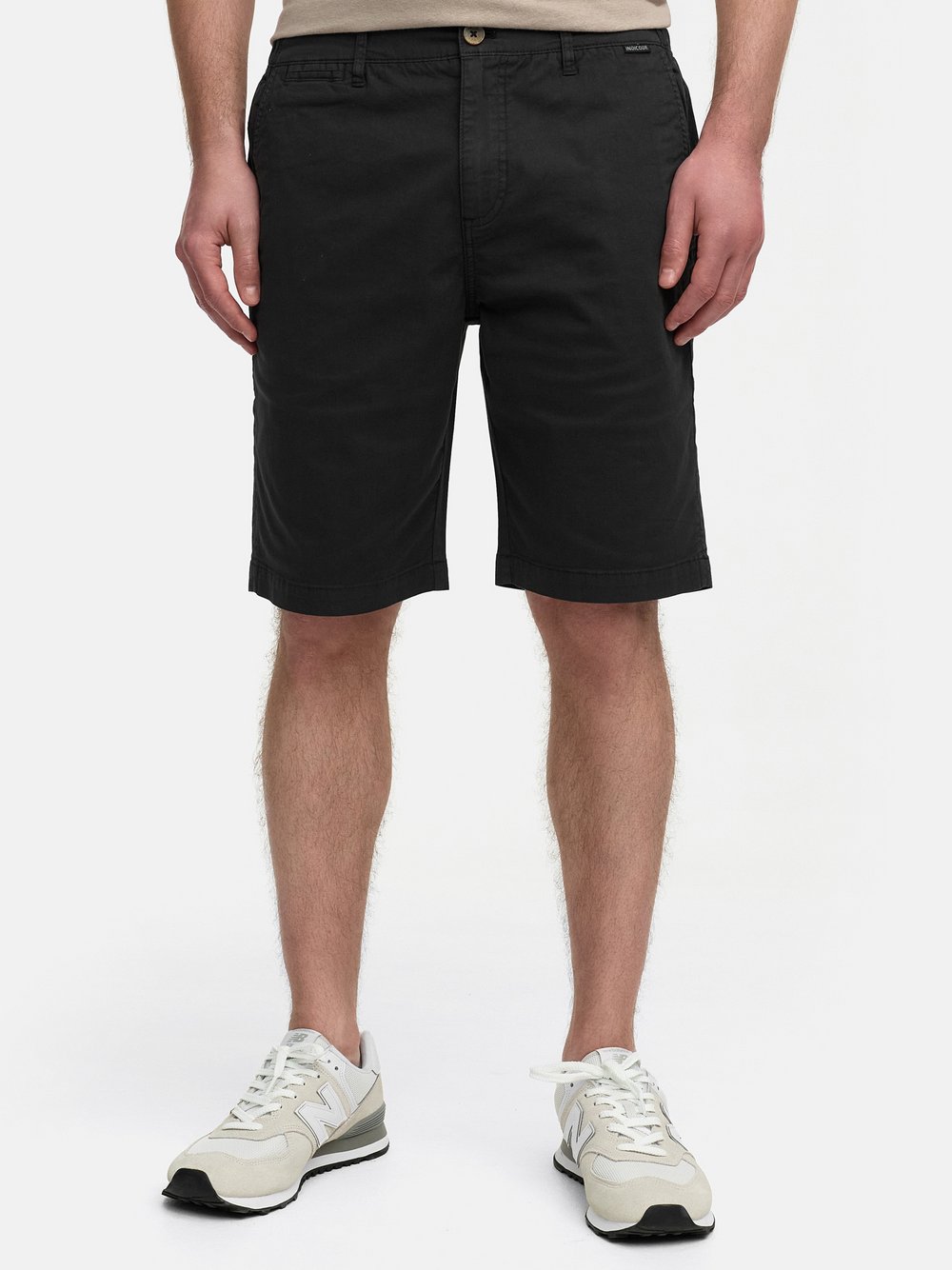 Thumbnail - Indicode Shorts Chino Herren Baumwolle schwarz, XXL