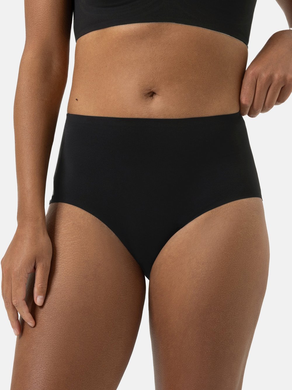 Thumbnail - Mey Taillen Slip Damen Modal schwarz, S