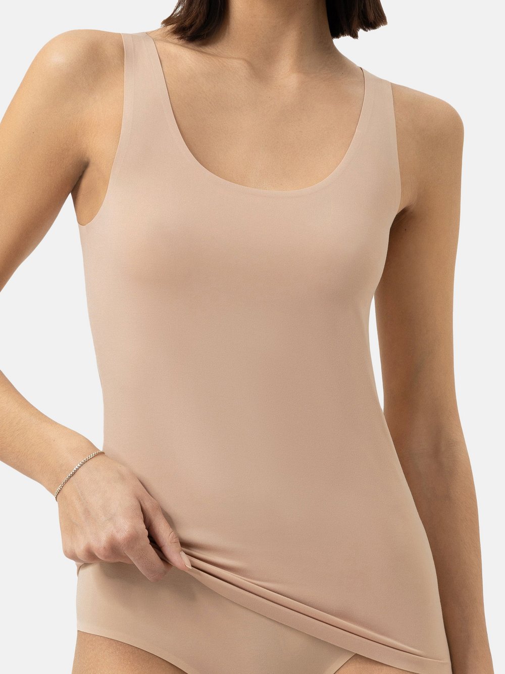 Mey Unterhemd Damen Modal braun, L