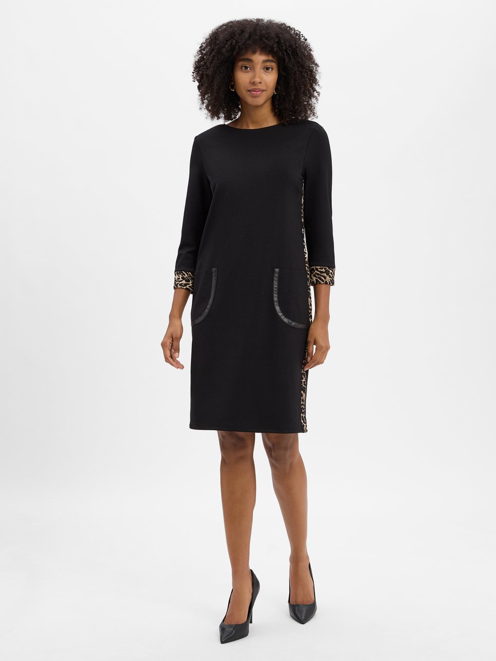 Betty Barclay Kleid Damen Viskose schwarz, 36