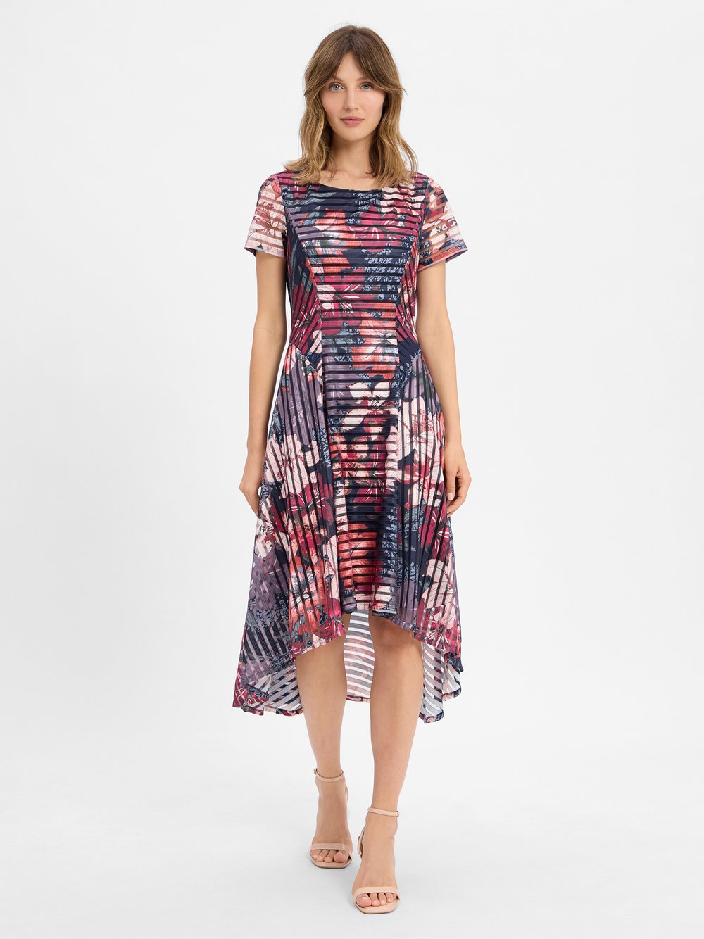Vera Mont Abendkleid Damen mehrfarbig gemustert, 40