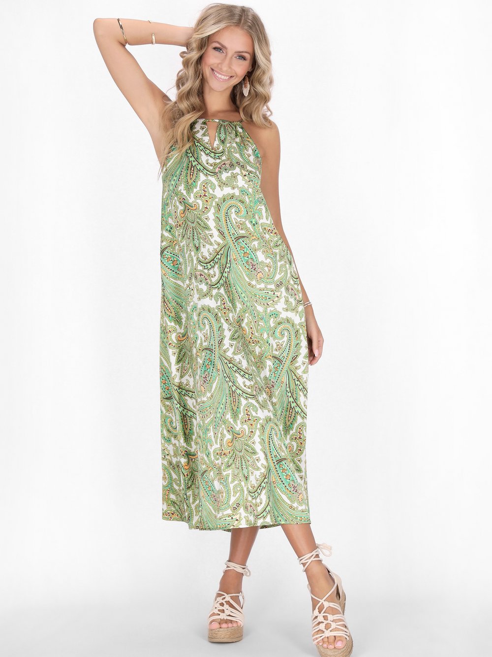 Thumbnail - IZIA Kleid Damen mehrfarbig gemustert, XS