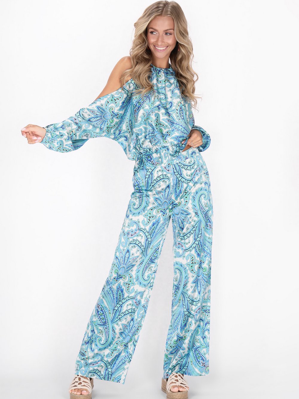 Thumbnail - IZIA Hose Damen mehrfarbig gemustert, M