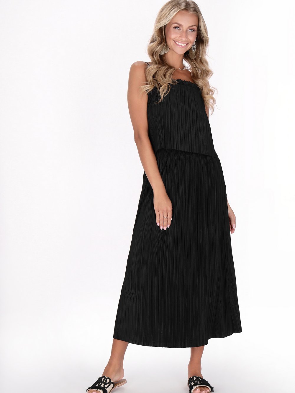 IZIA Rock Damen schwarz, S