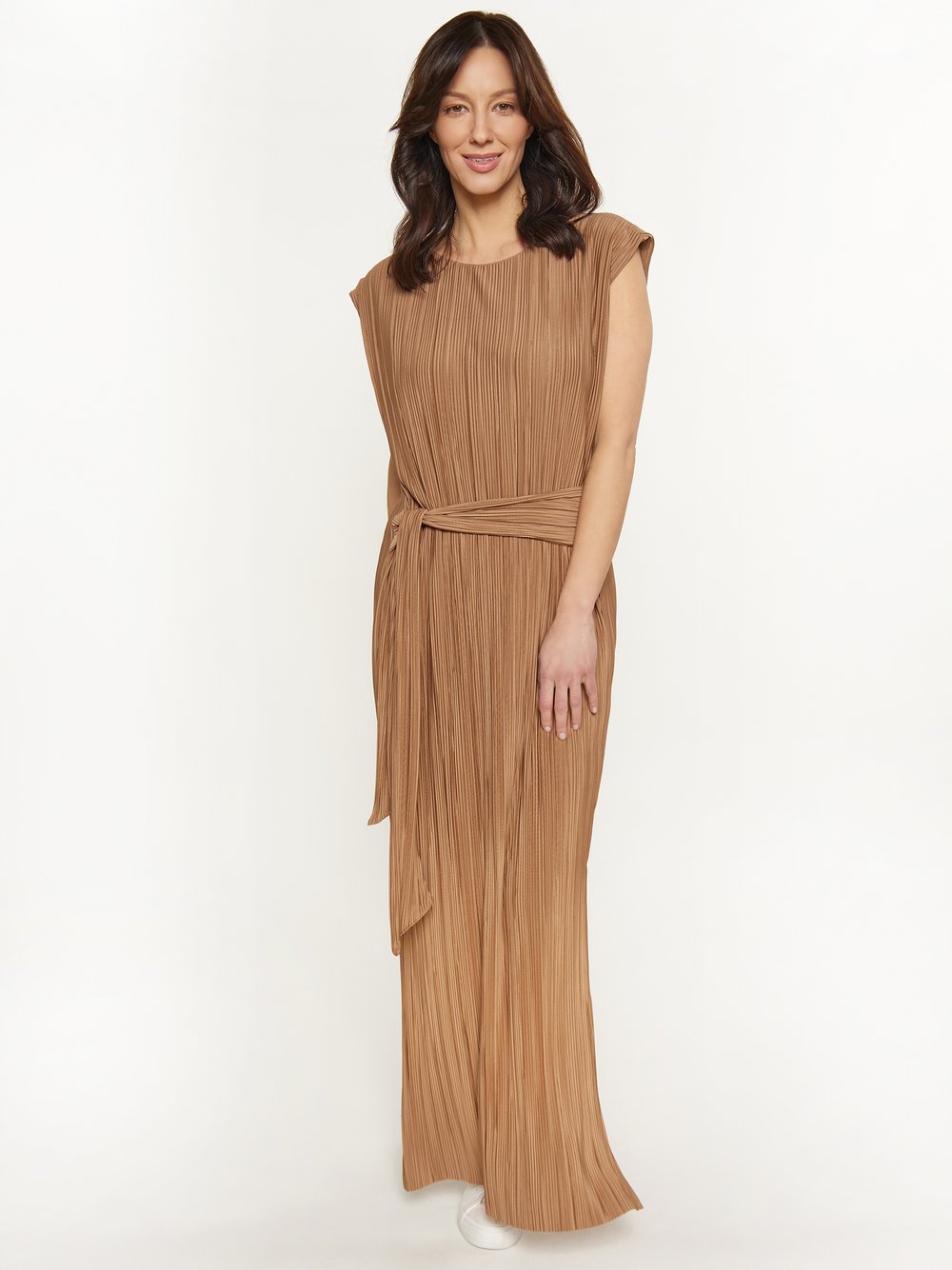 Thumbnail - Usha Kleid Damen beige, L