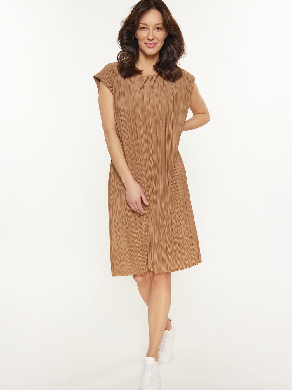Thumbnail - Usha Kleid Damen beige, L