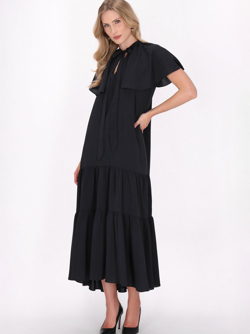 Dreimaster Kleid Damen blau, S