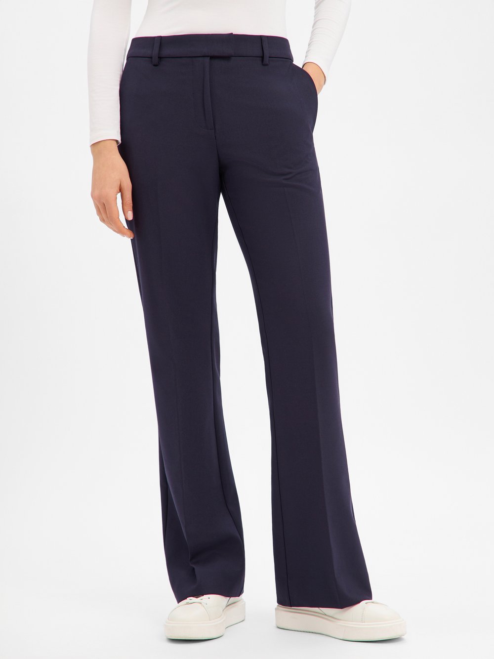Msch Copenhagen Stoffhose Damen blau, M