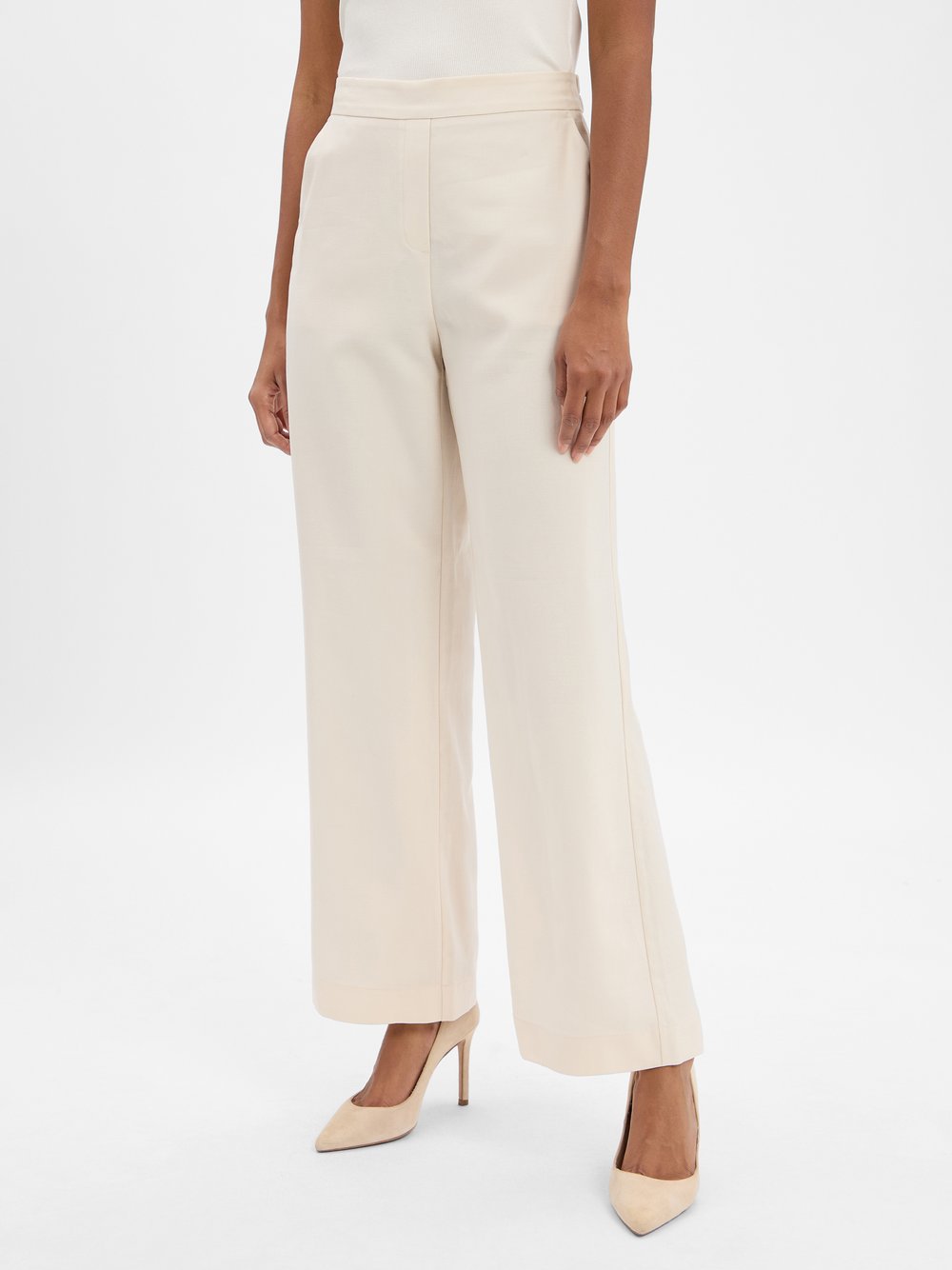 Someday Stoffhose Damen Lyocell beige, 38