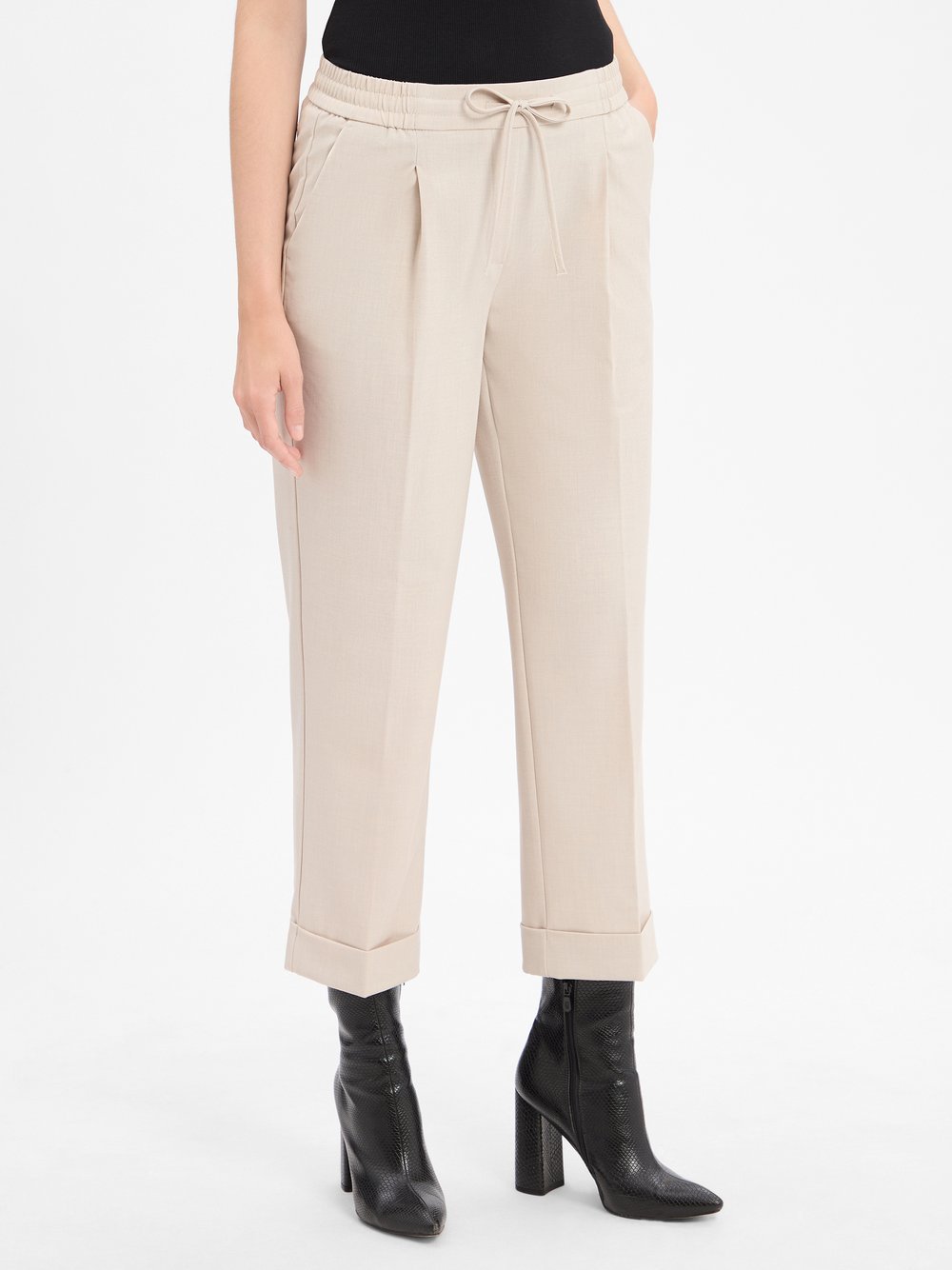 Opus Stoffhose Damen beige, 36