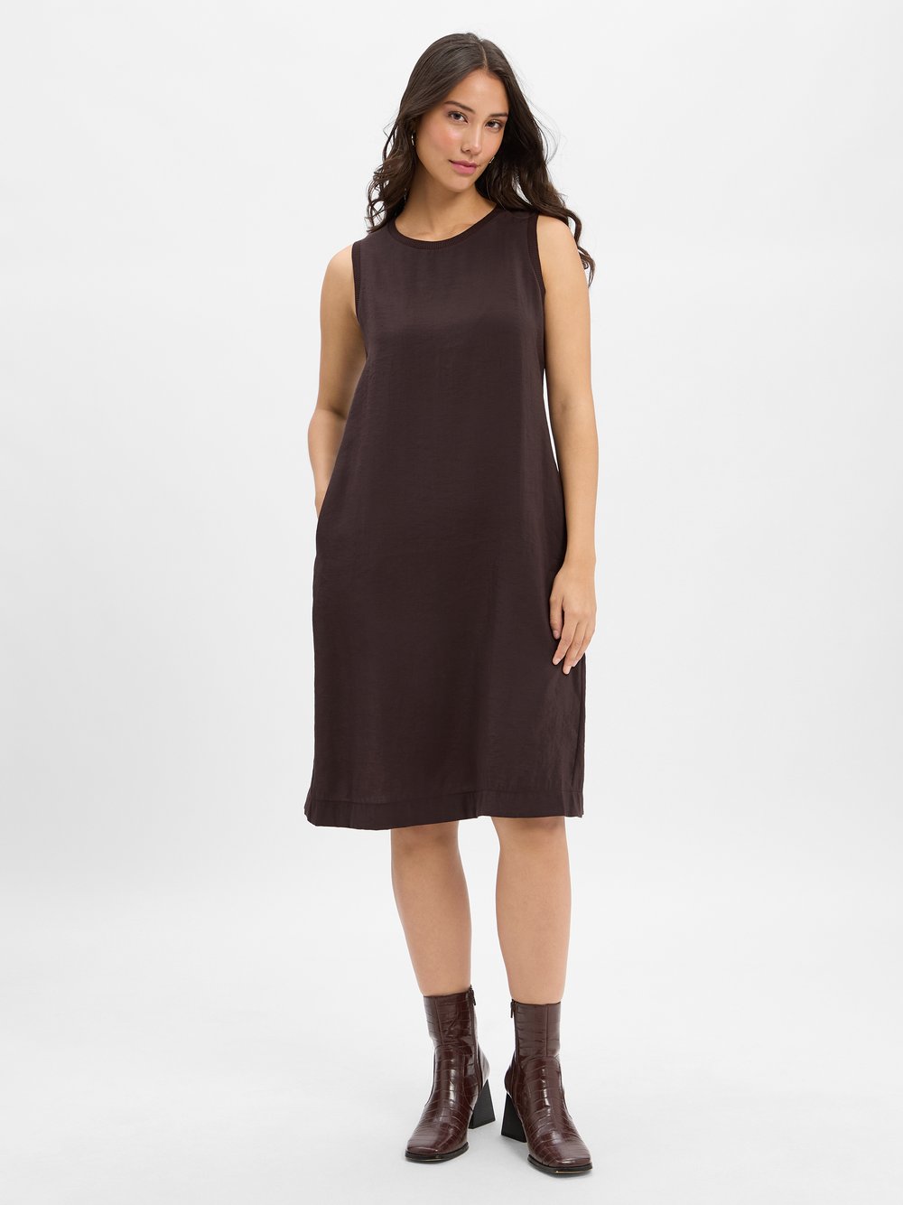 Opus Sommerkleid Damen Modal braun, 44