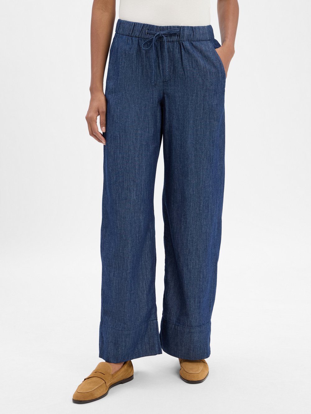 Opus Hose Damen Baumwolle blau, 36