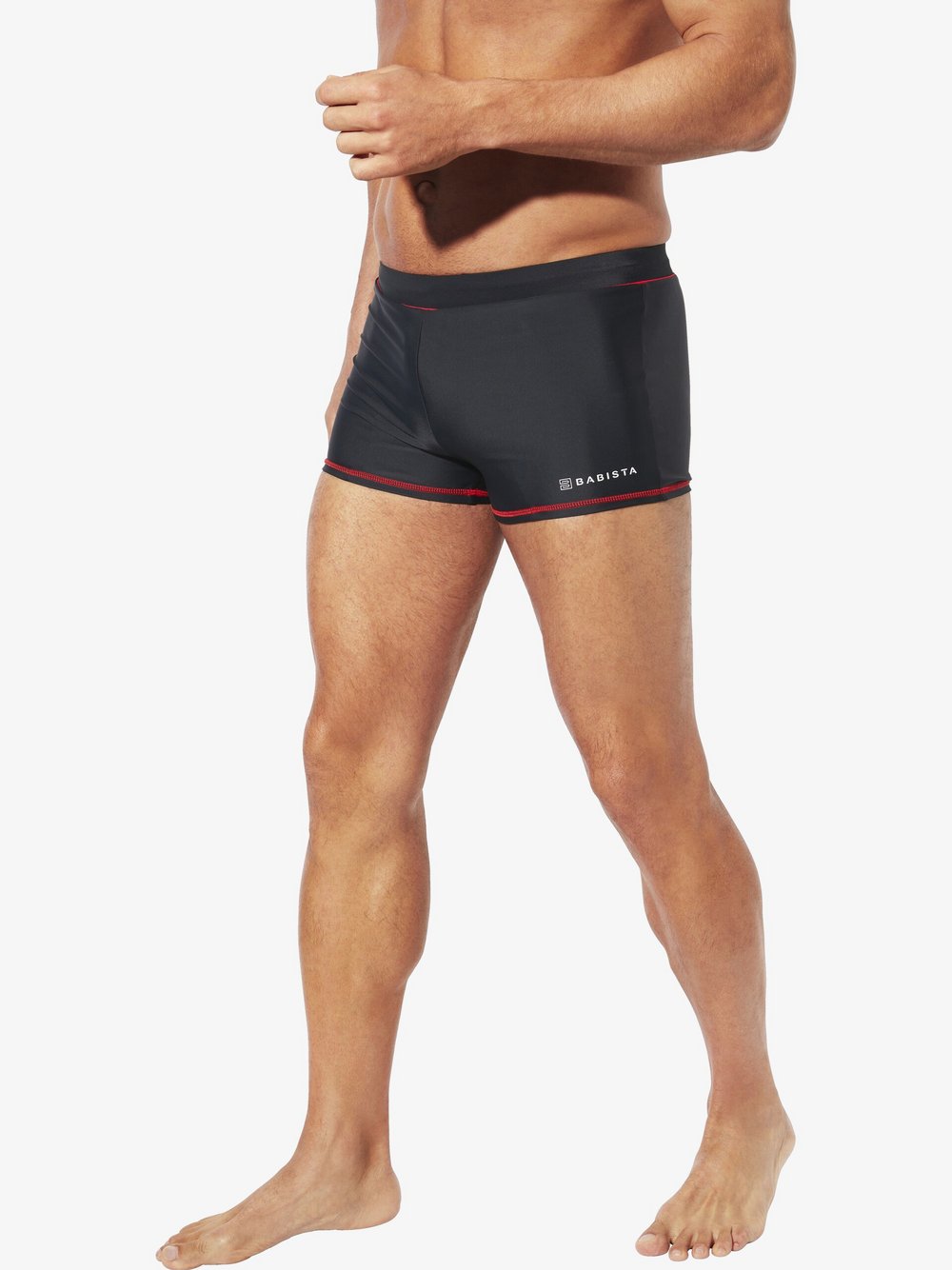 BABISTA Badehose Herren schwarz gemustert, M