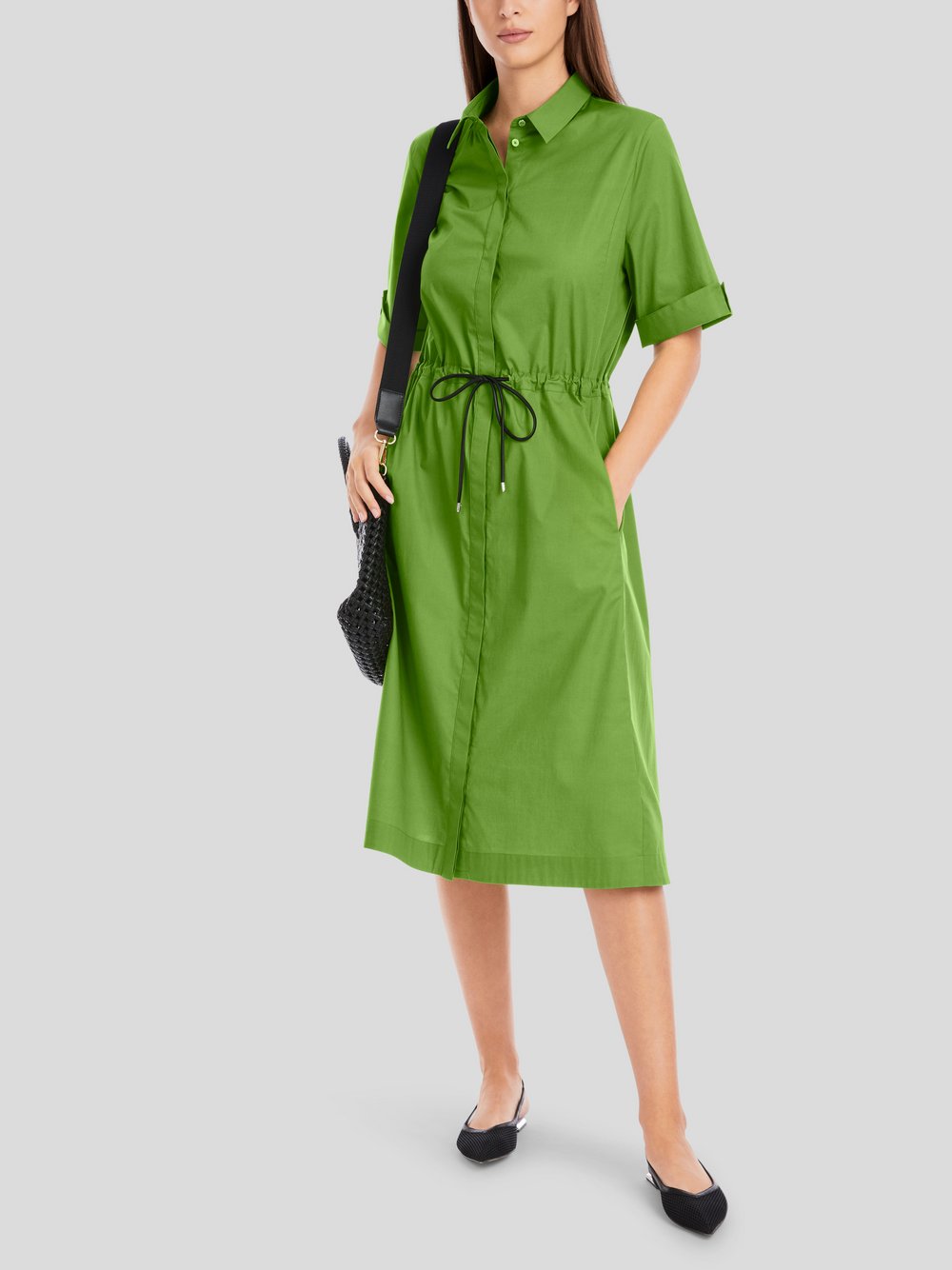 Marc Cain Kleid Damen Baumwolle grün, 40