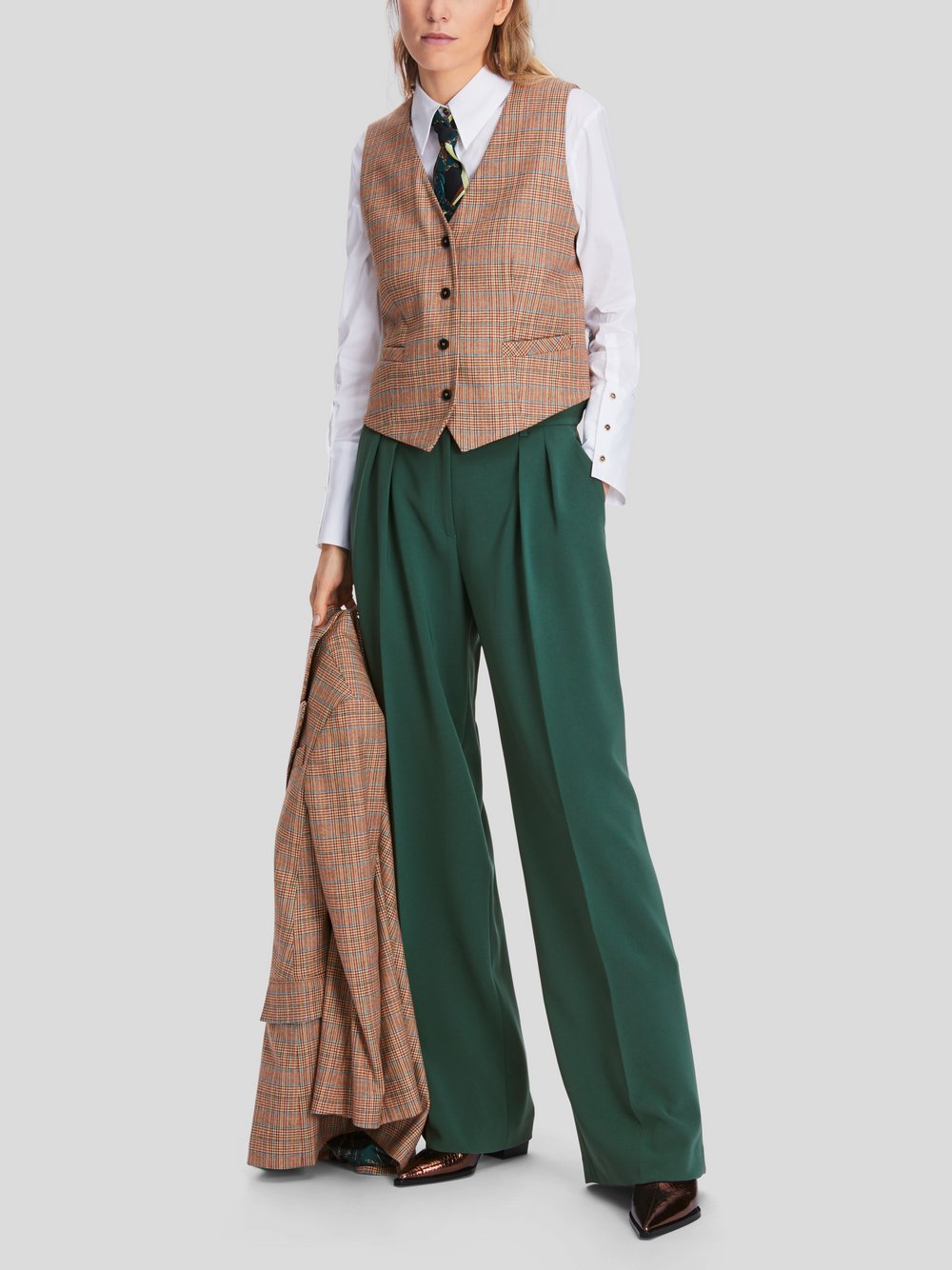 Thumbnail - Marc Cain Hose Damen grün, 46
