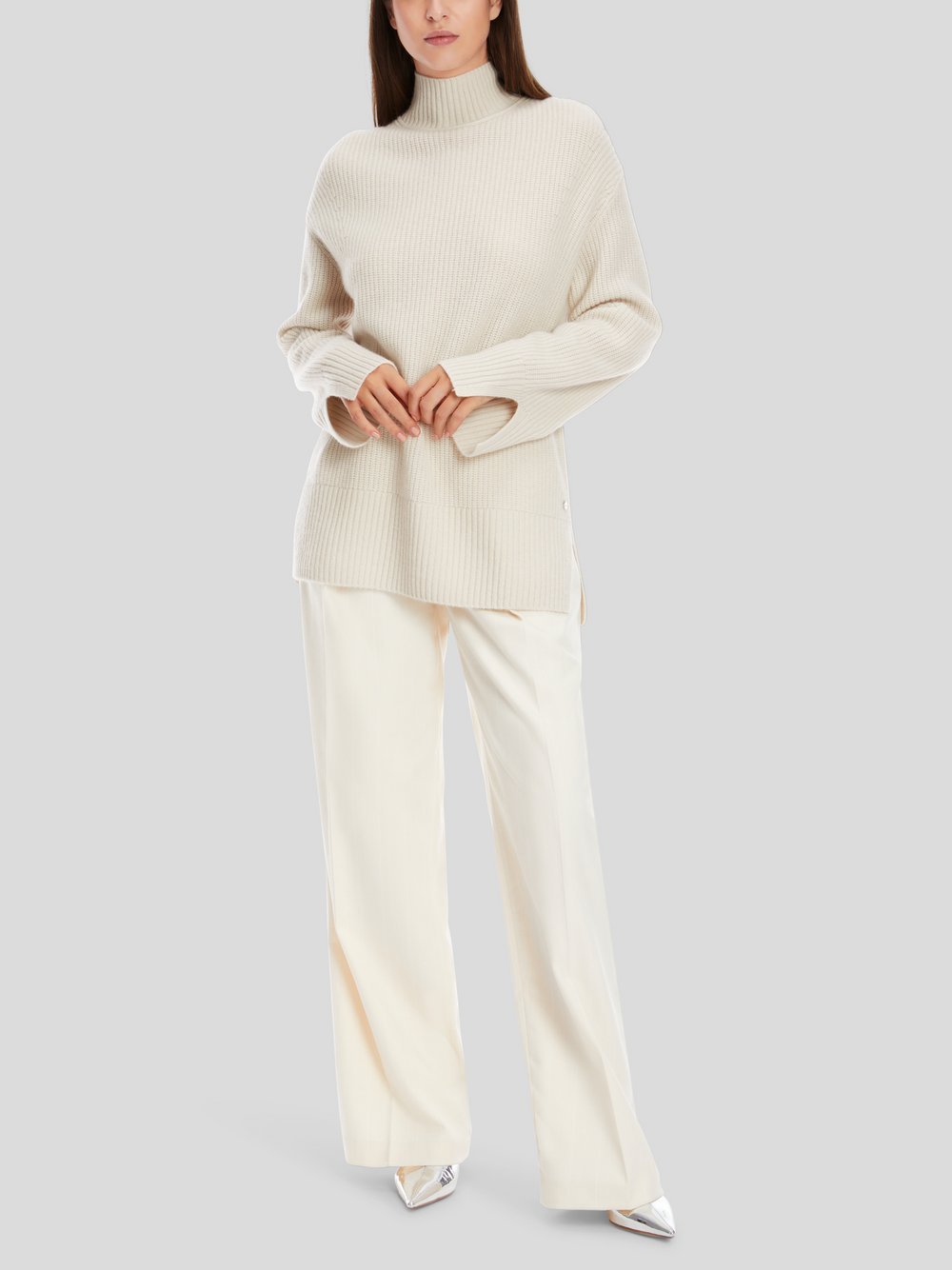 Marc Cain Pullover Damen Schurwolle beige, 40