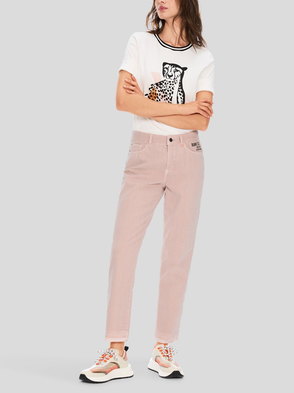 Marc Cain Jeans Damen Baumwolle rosa, 42