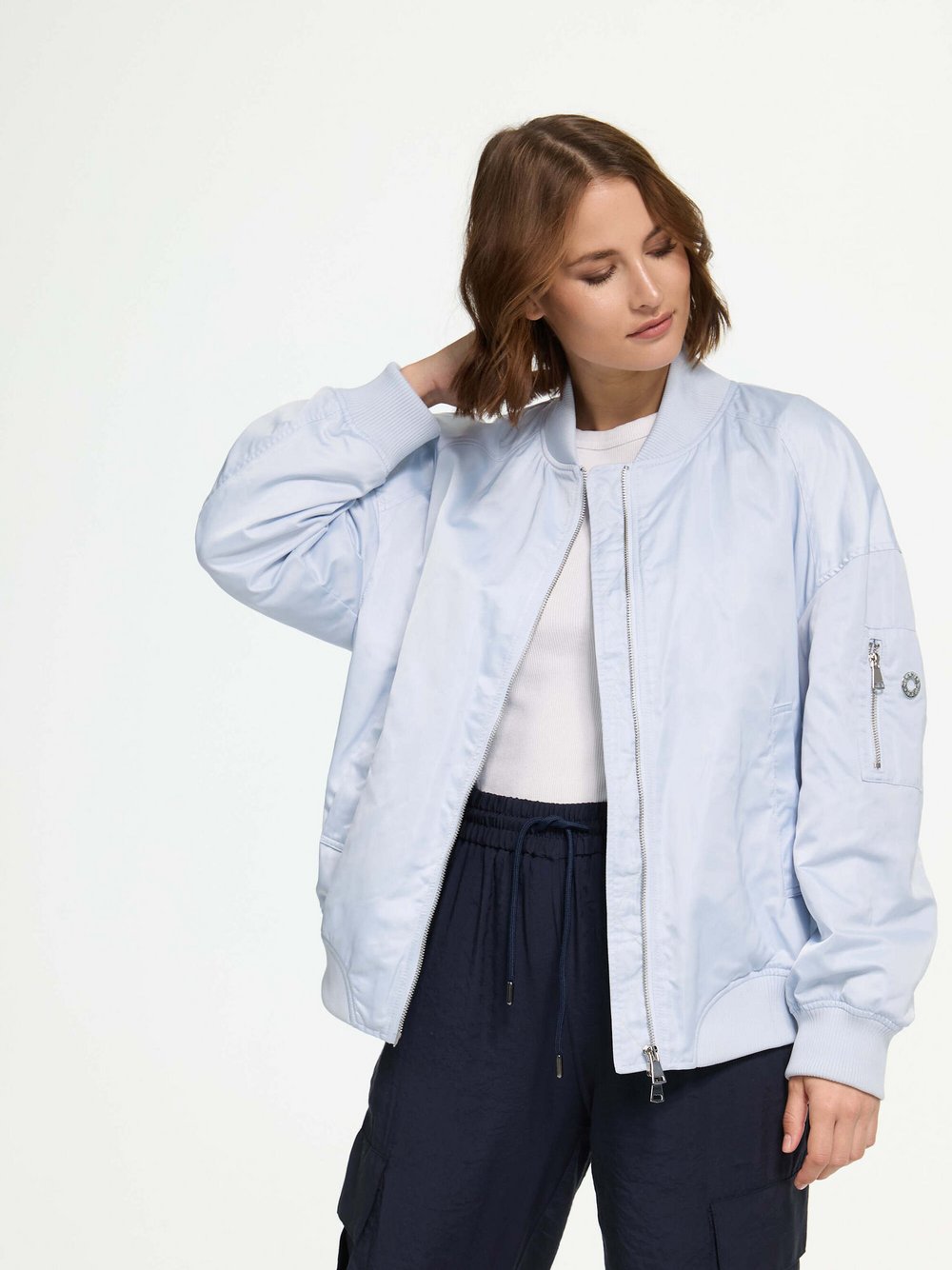 MANISA Fashion Blouson Damen blau, 42
