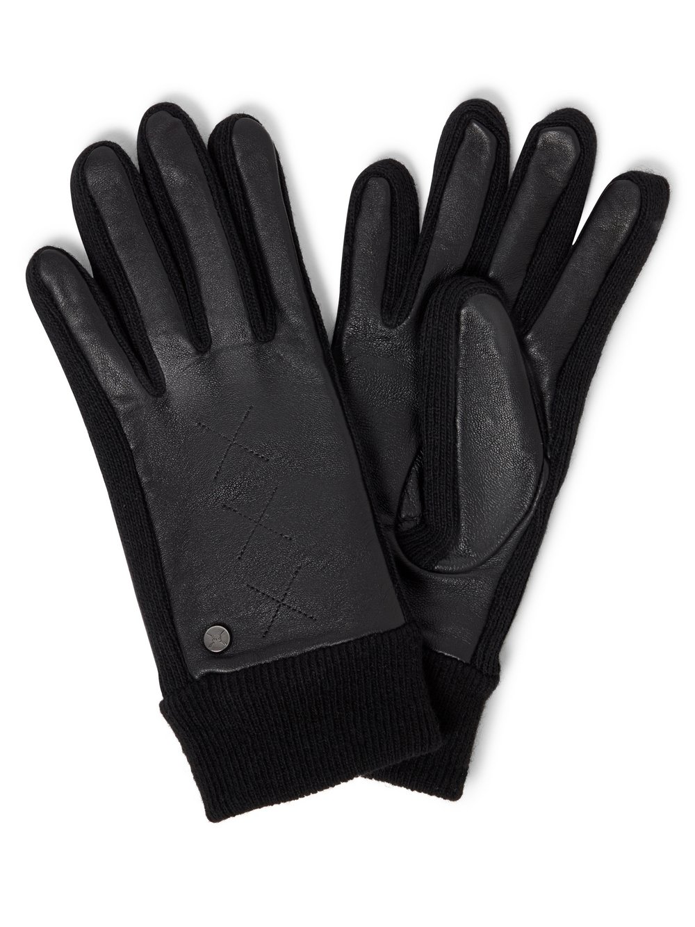 Thumbnail - Pearlwood Lederhandschuhe Damen schwarz, 8