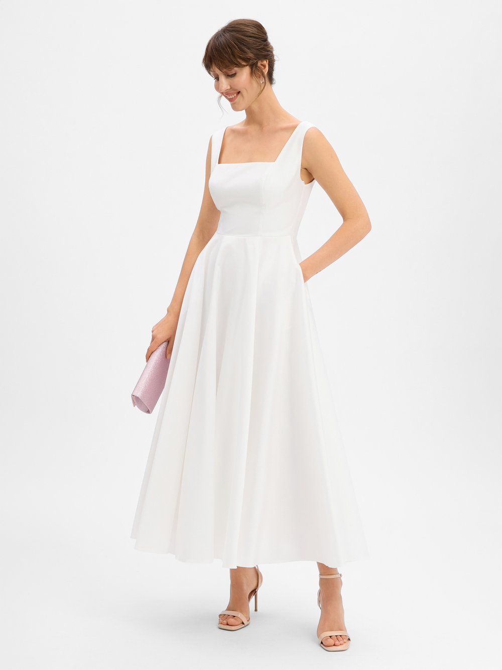 Marie Lund Abendkleid Damen weiß, 42