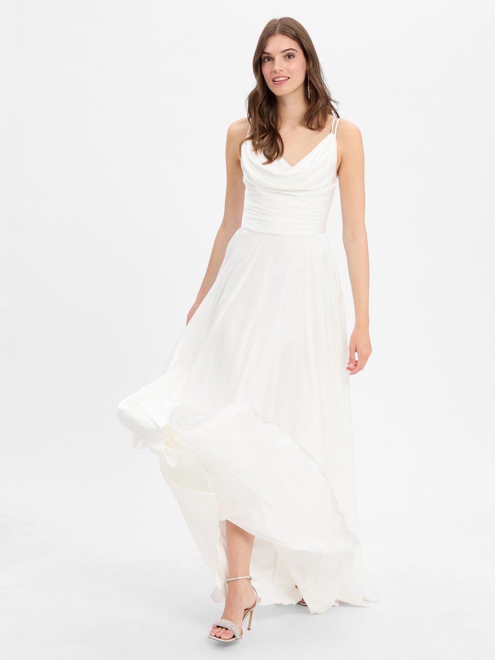 Marie Lund Abendkleid Damen weiß, 44