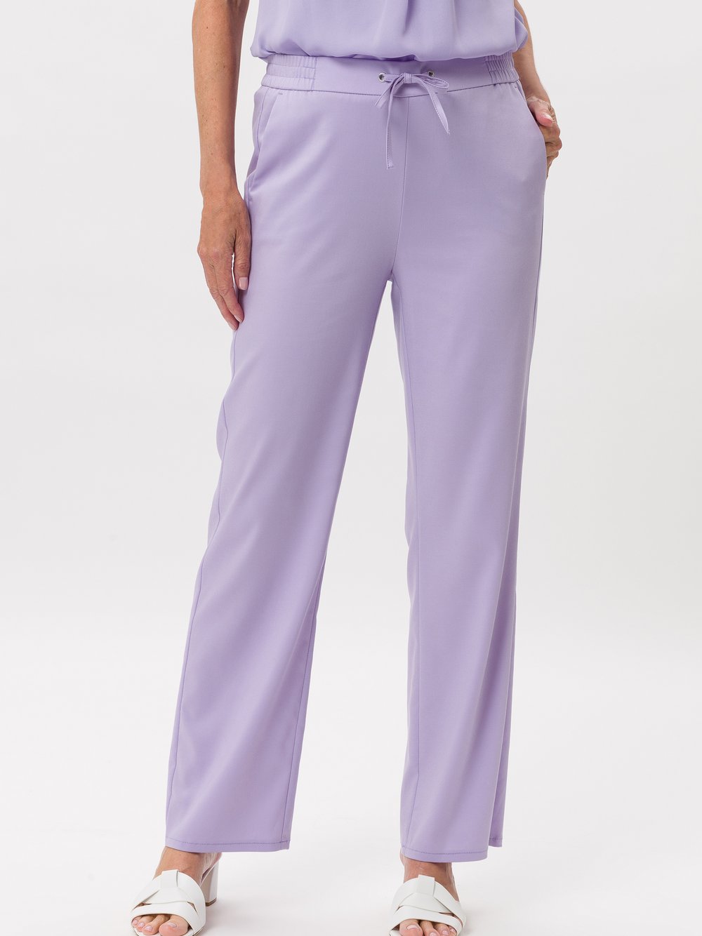 Frank Walder Hose Damen Lyocell lila, 46