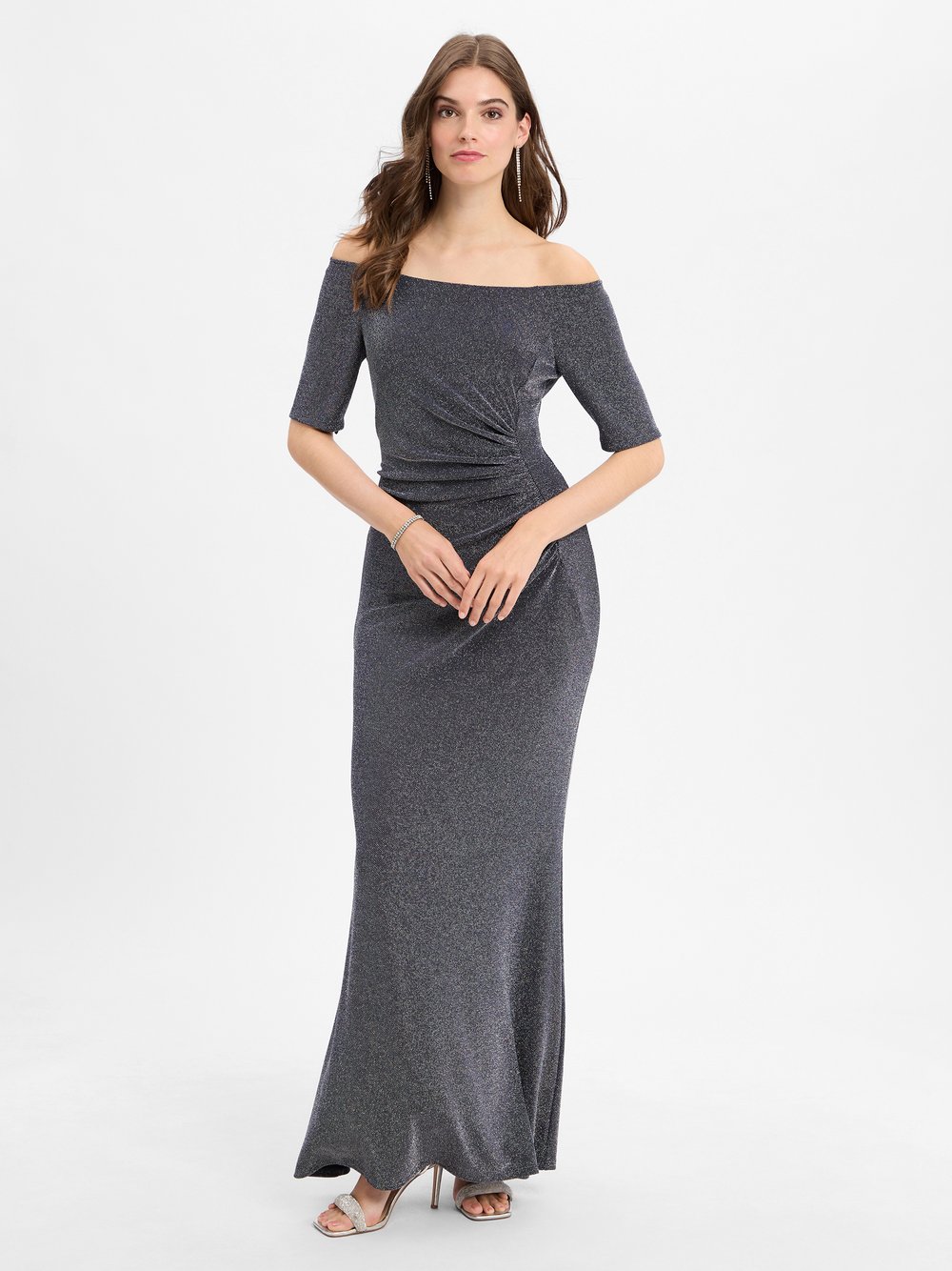 Vera Mont Abendkleid Damen Polyamid blau, 48