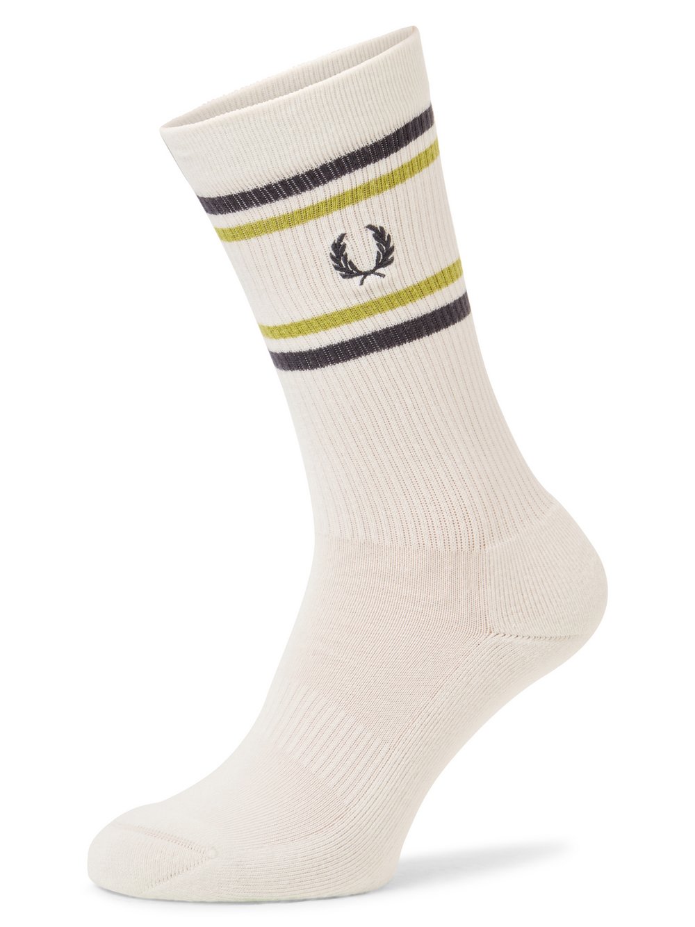Fred Perry Socken Herren Baumwolle weiß, 43-46