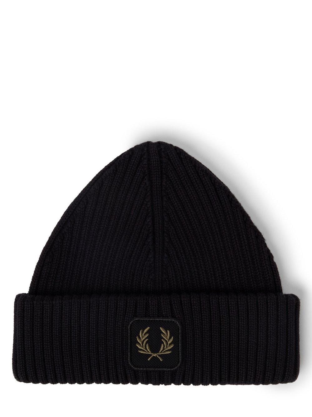 Fred Perry Baumwollmütze Herren Baumwolle schwarz, ONE SIZE