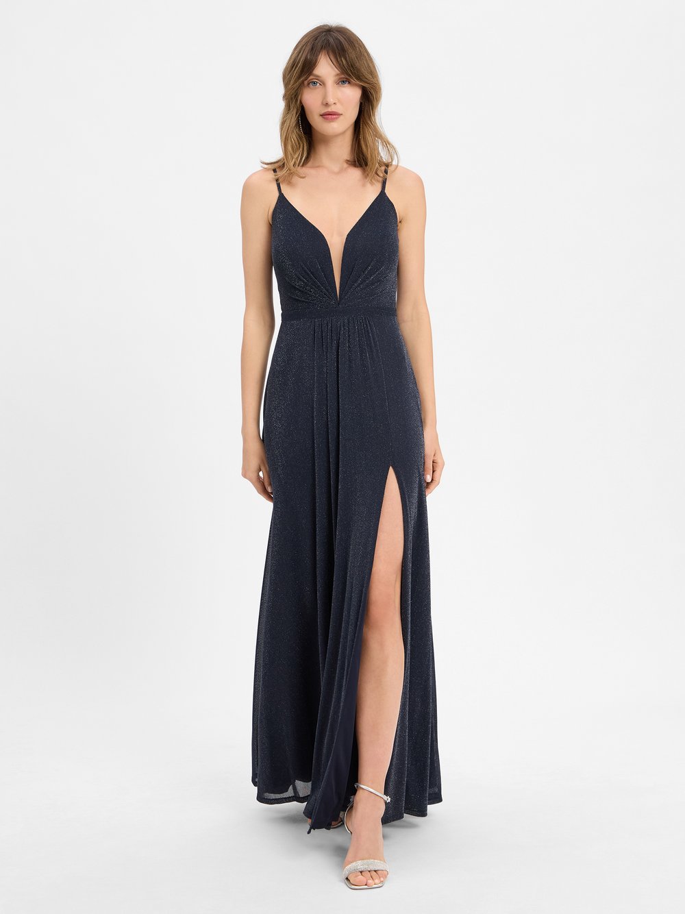 VM Abendkleid Damen Polyamid blau, 32