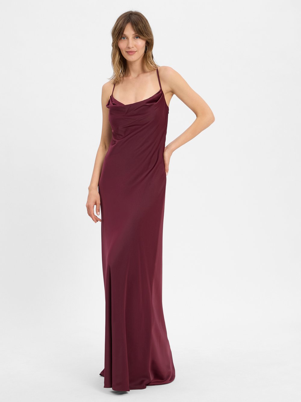 VM Abendkleid Damen rot, 40