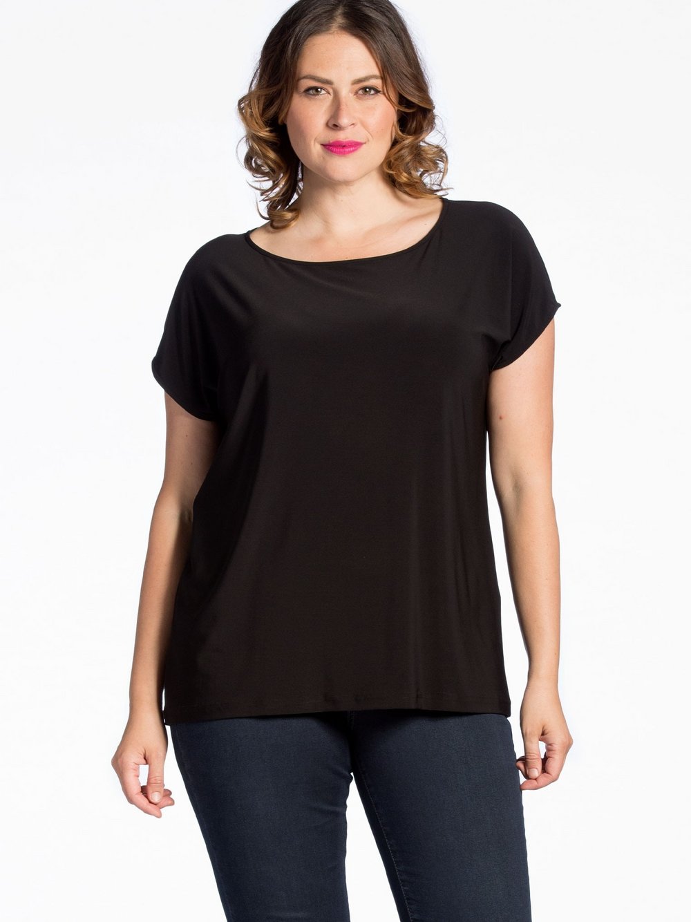 YOEK T-shirt Damen schwarz, S