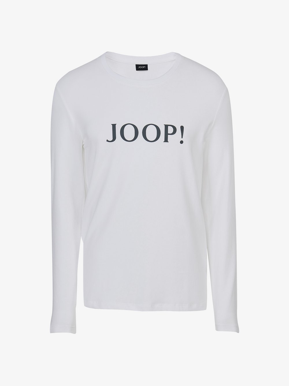 JOOP! Longsleeve  Herren Jersey weiß bedruckt, XXL
