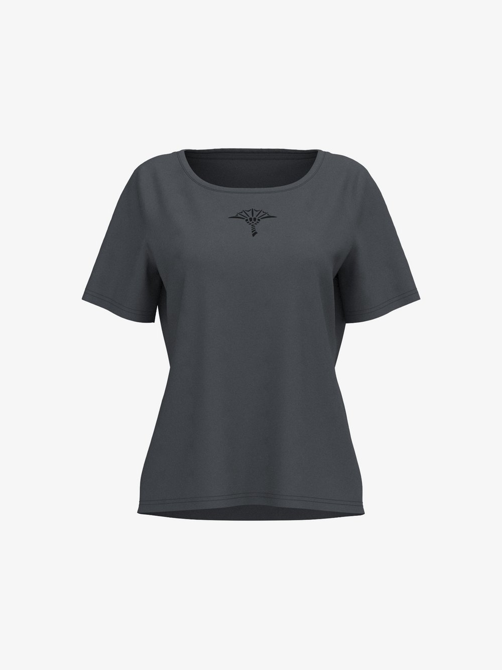JOOP! T-Shirt  Damen grau bedruckt, 36
