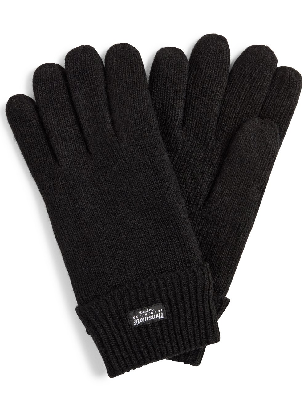 eem Handschuhe Herren Wolle schwarz, M