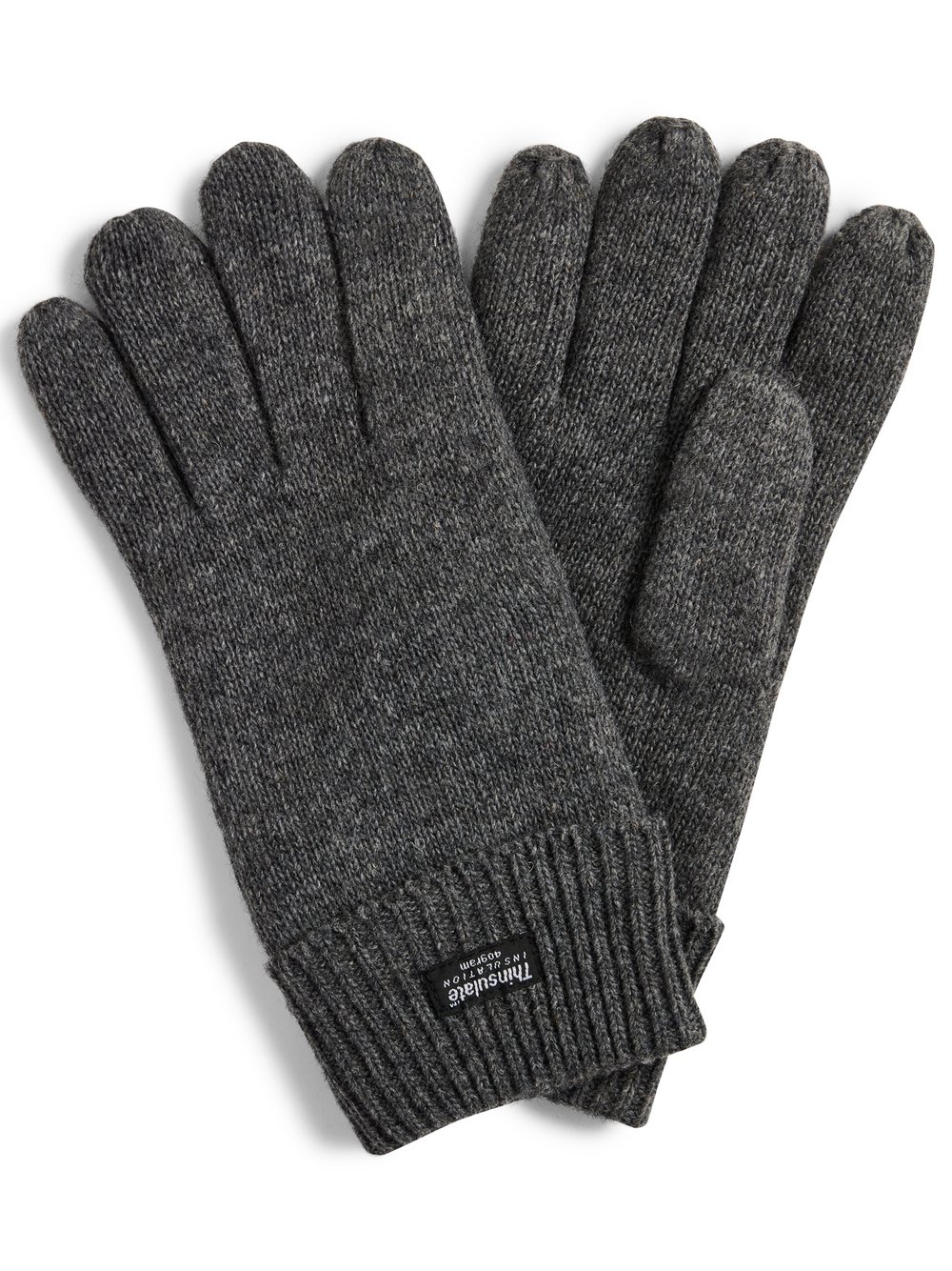 eem Handschuhe Herren Wolle grau, S