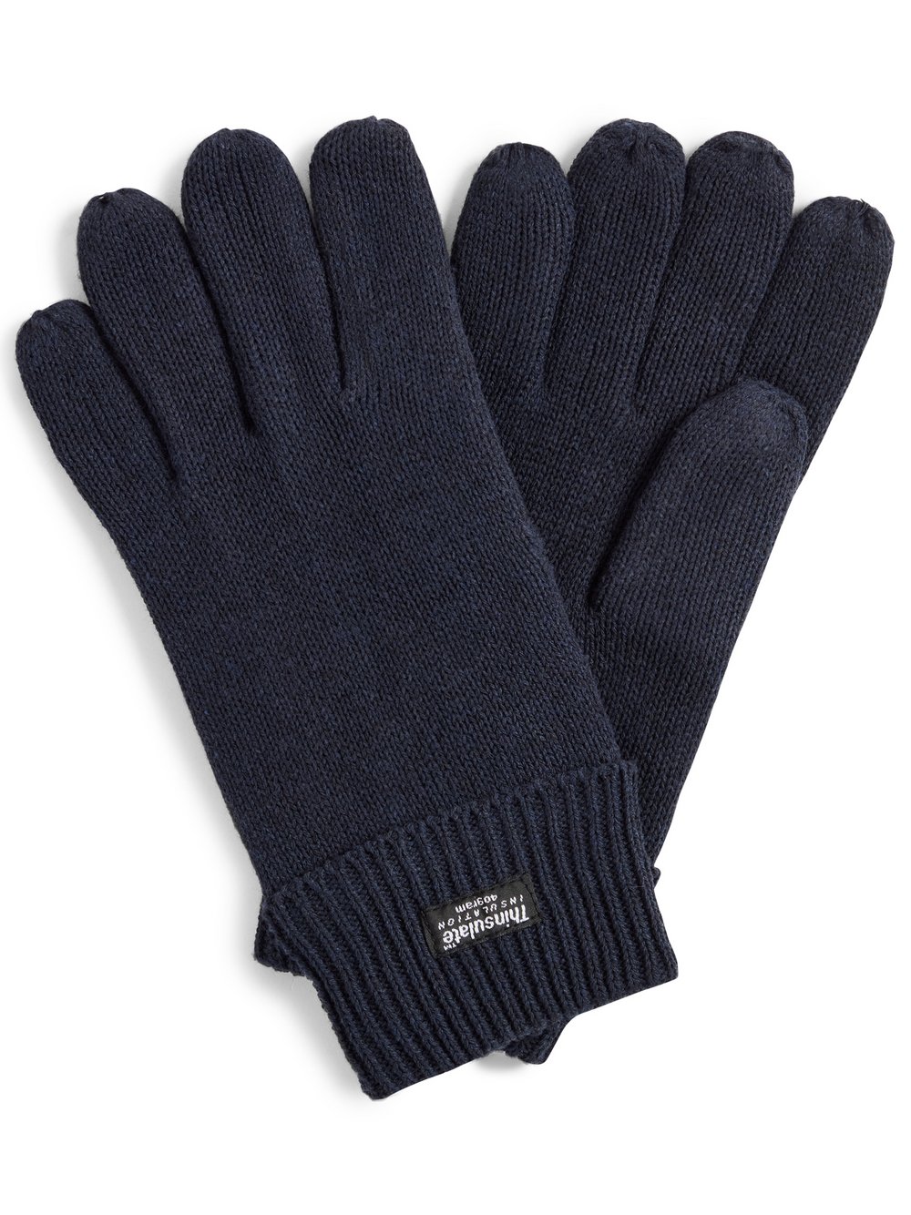 eem Handschuhe Herren Wolle blau, L