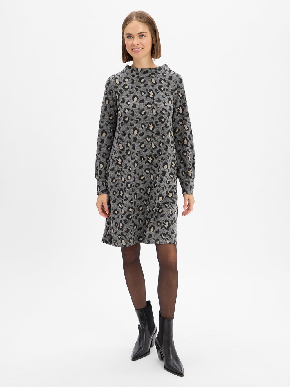 Thumbnail - More & More Kleid Damen mehrfarbig gemustert, 36