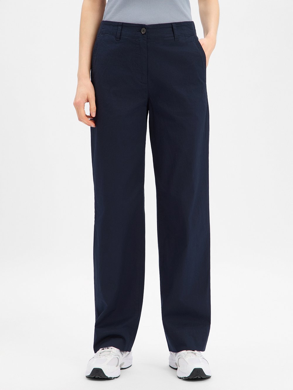 Thumbnail - Marc O'Polo Hose Damen Baumwolle blau, 34