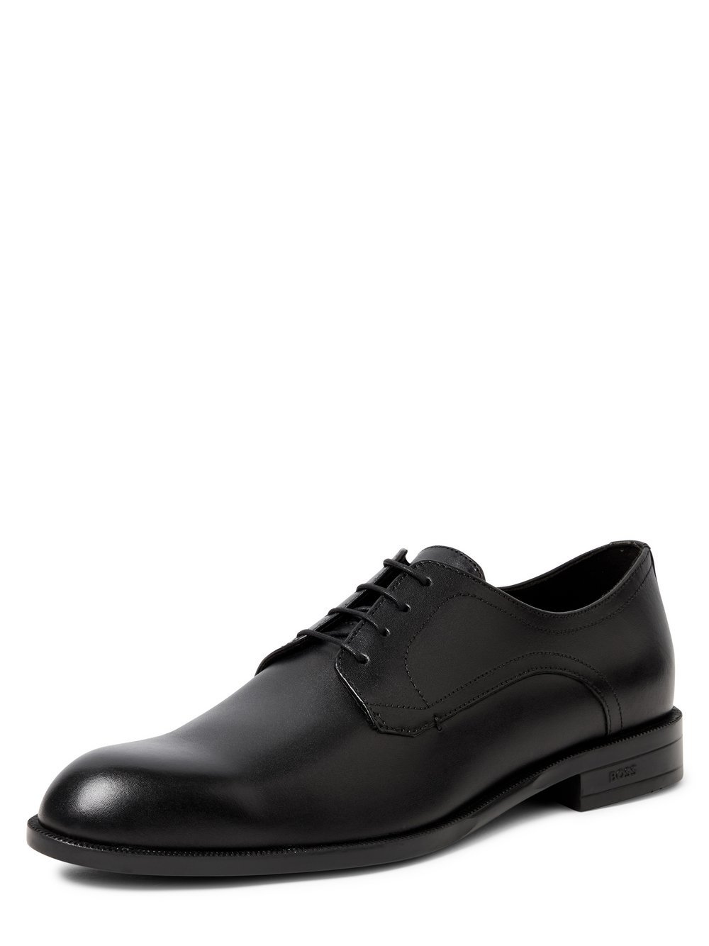 BOSS Schnürschuhe aus Leder Herren schwarz, 9