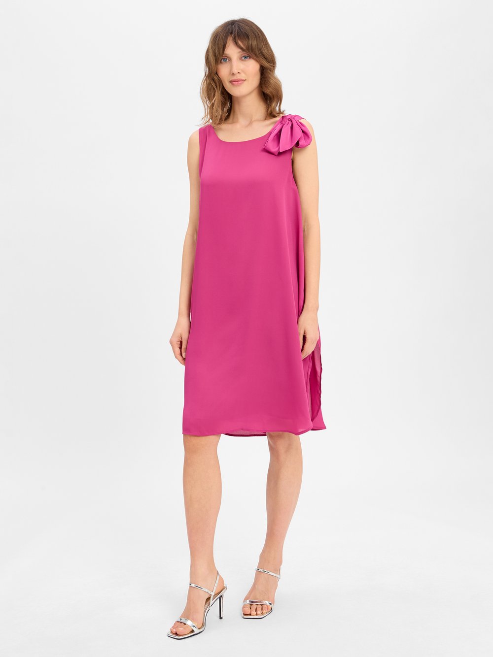 Cartoon Sommerkleid Damen pink, 44