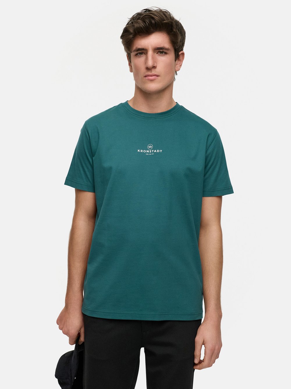 Kronstadt T-Shirt Herren Baumwolle blau, XXL