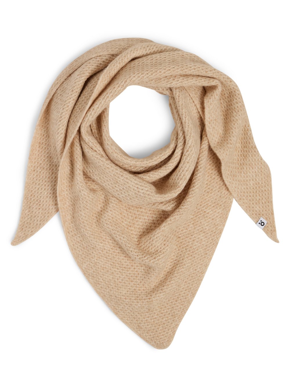 Opus Schal Damen beige strukturiert, ONE SIZE