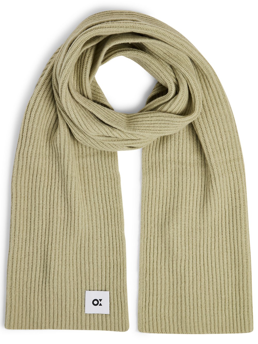 Opus Strickschal mit Woll-Anteil Damen grün, ONE SIZE