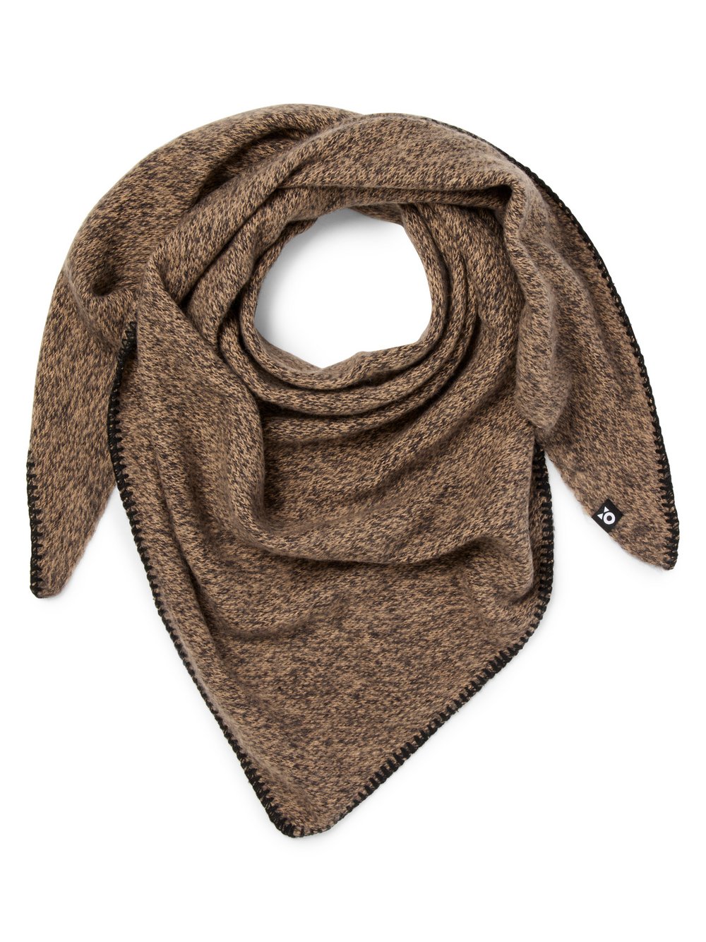Opus Strickschal Damen braun meliert, ONE SIZE