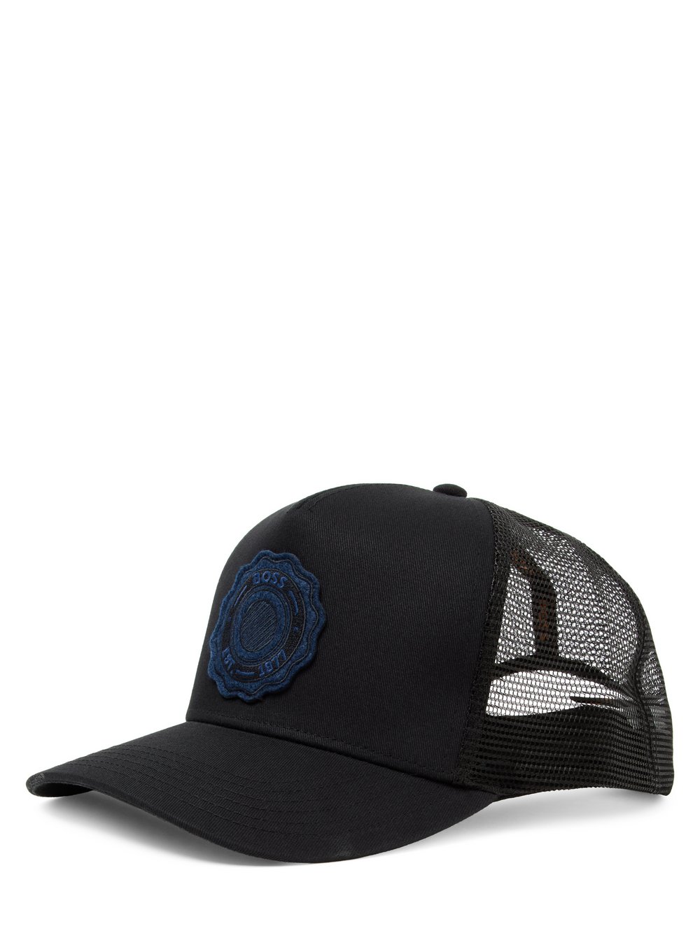 BOSS Orange Czapka - Elliot-Varsity Mężczyźni Bawełna czarny, ONE SIZE